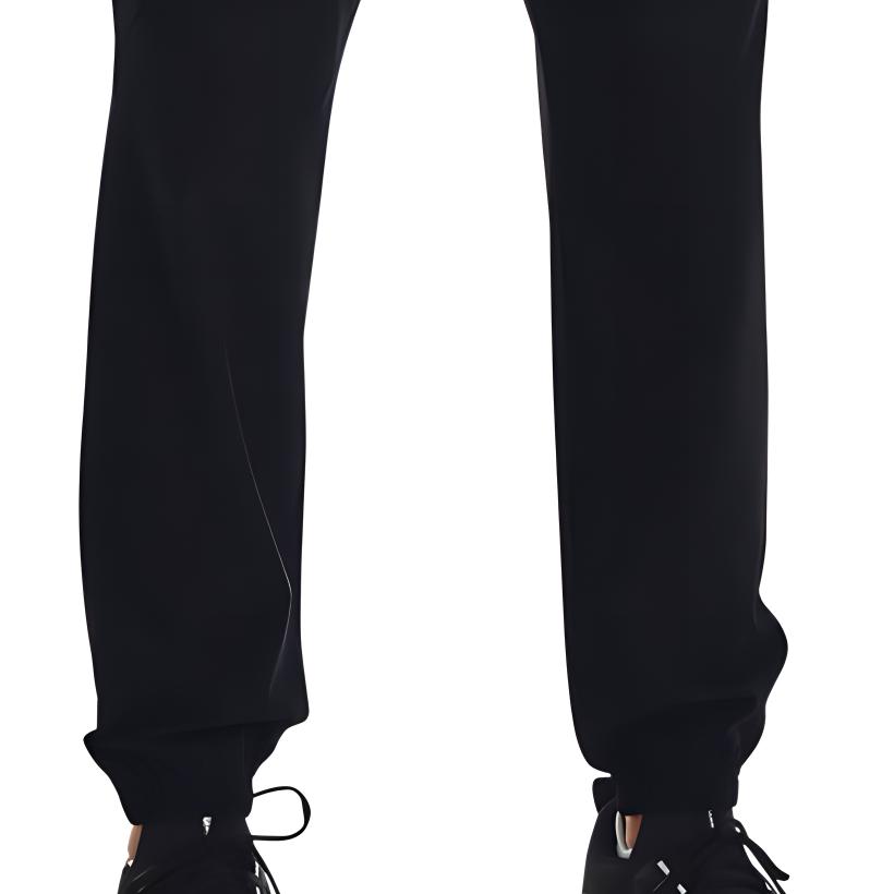 Under Armour Solid Color Comfortable Jogger Sweatpants Men Bottoms Black 1382119-001
