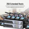 Huidu YH-580 Профессиональная цифровая проводная система конференц-микрофонов (20 Микрофонов) (Китайская версия)