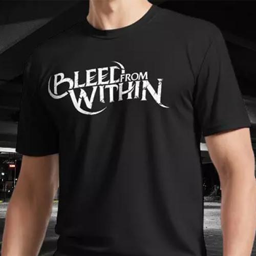 Bleed from within Логотип группы Классическая футболка Полный размер S-5XL Унисекс футболка