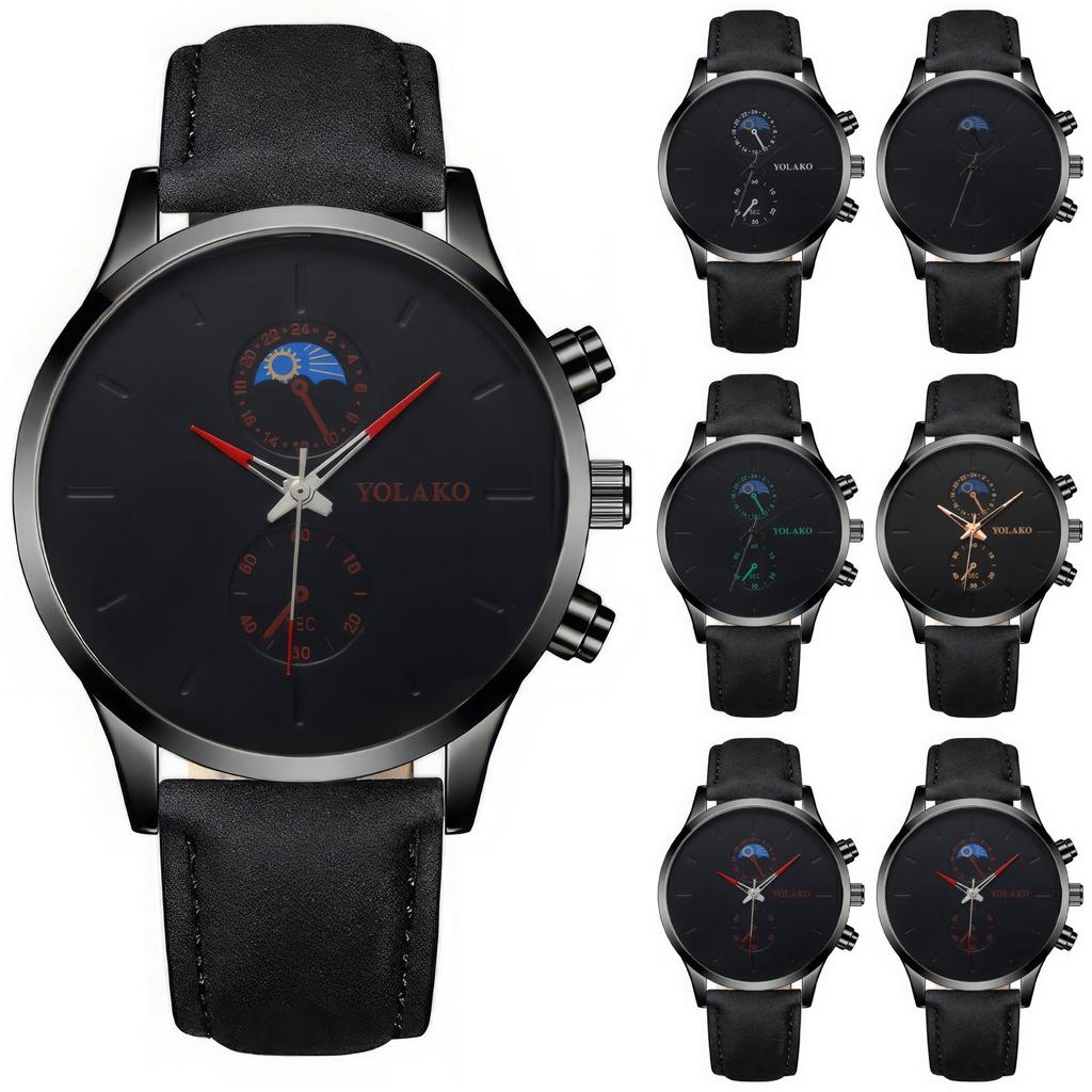 Men's Waterproof Luminous Running Alarm Clock Watch