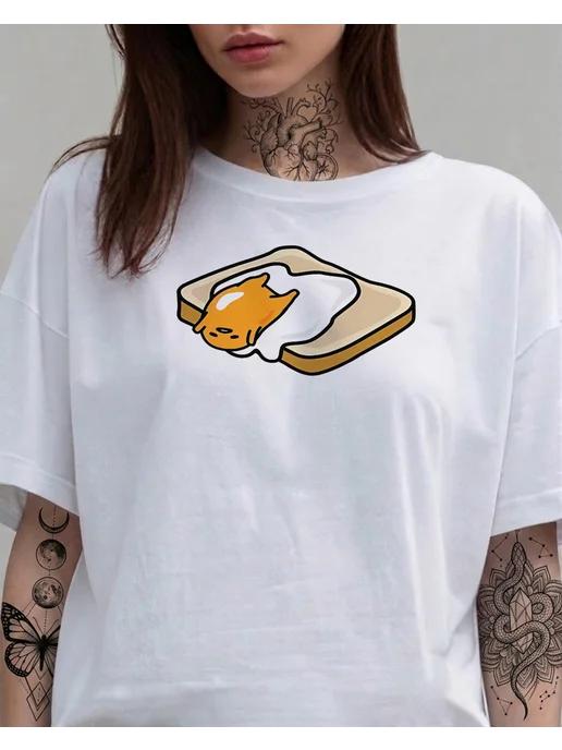 Breakfast T-shirt (Y2K-style summer print)