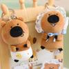 Cartoon Capybara Keychain Plush Dolls Pendant Childrens Toys Gifts Birthday