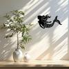 Rustic Metal Mermaid Wall Art - Perfect for Patio, Garden, and Housewarming Gifts | Stylish Metal Wall Hanging Decoration