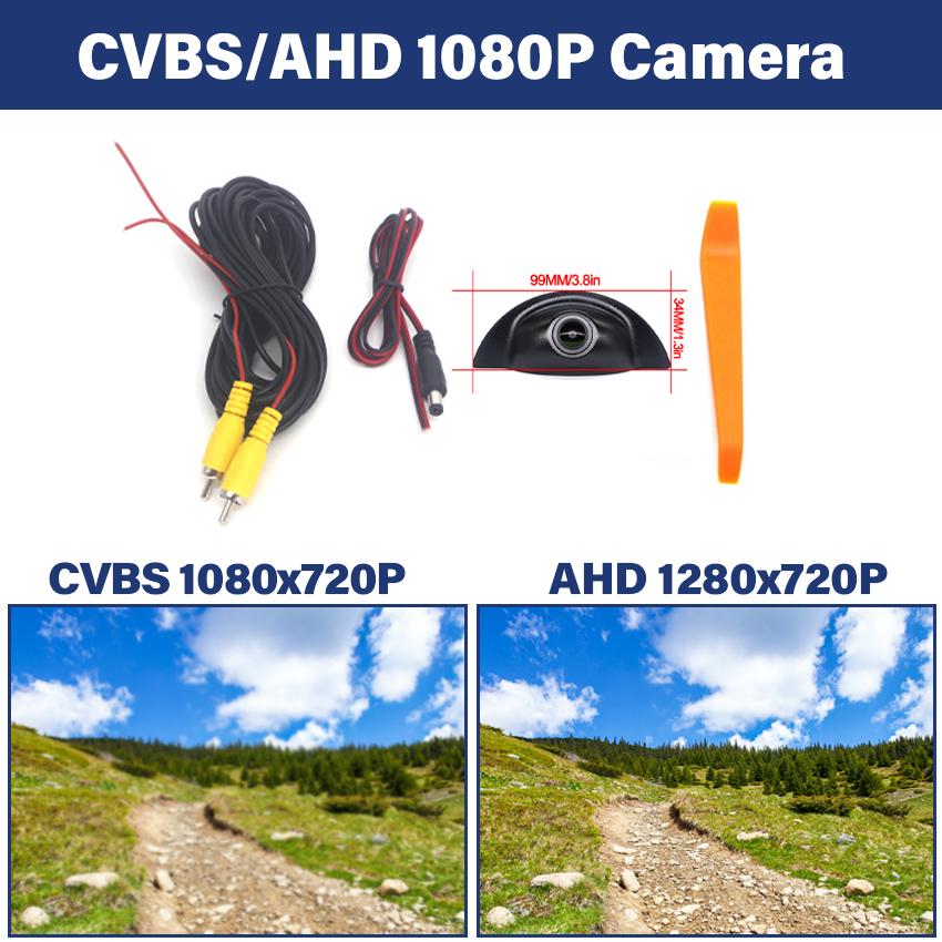AHD 1080P Fisheye Car Front View Positive Logo Camera для Volvo SL40 SL80 XC60 XC70 XC90 S40 S60 S80 S90 C30 C70 V40 V50 V60 V70