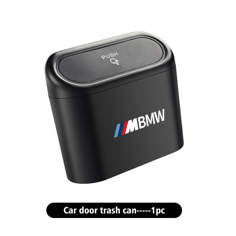 MUSE5 Car Door Side Trash Universal Garbage Dust Case Storage Box For BMW M Performance Alpina M3 M5 M6 X1 X3 X4 X5 G20