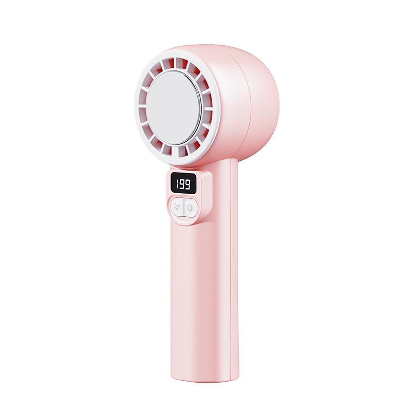 Portable High-Speed Turbine Mini Fan with Digital Display