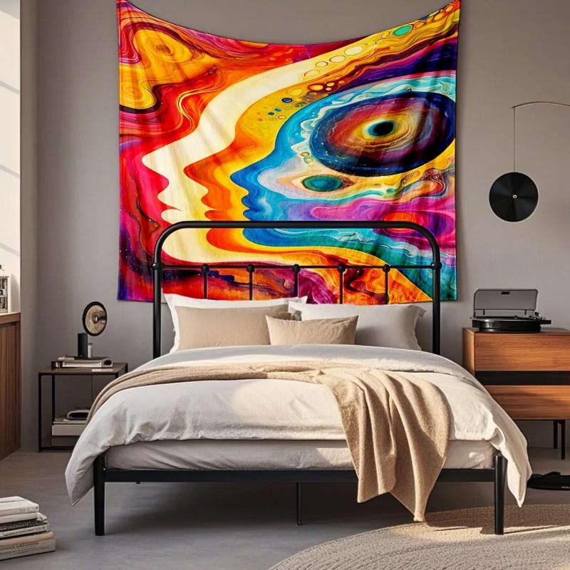 Boho Style Mandala Elephant Tapestry Wall Hanging Living Room Bedroom Decor