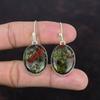 Dragon Bloodstone Earring 925 Sterling Silver Earring Handmade Jewelry Natural Gemstone Earring Decent Jewelry Drop Earrings Gifts For Women