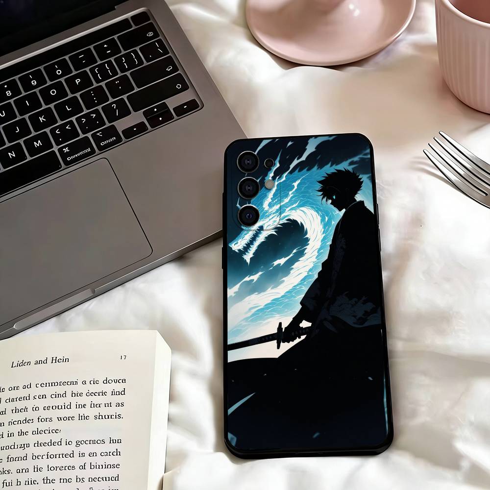 Чехол для телефона B-Bleachs K-Kurosaki-i Для Samsung S25,S24,S21,S22,S23,S30,Ultra,S20,Plus,Fe,Lite,Note,10, Черный чехол