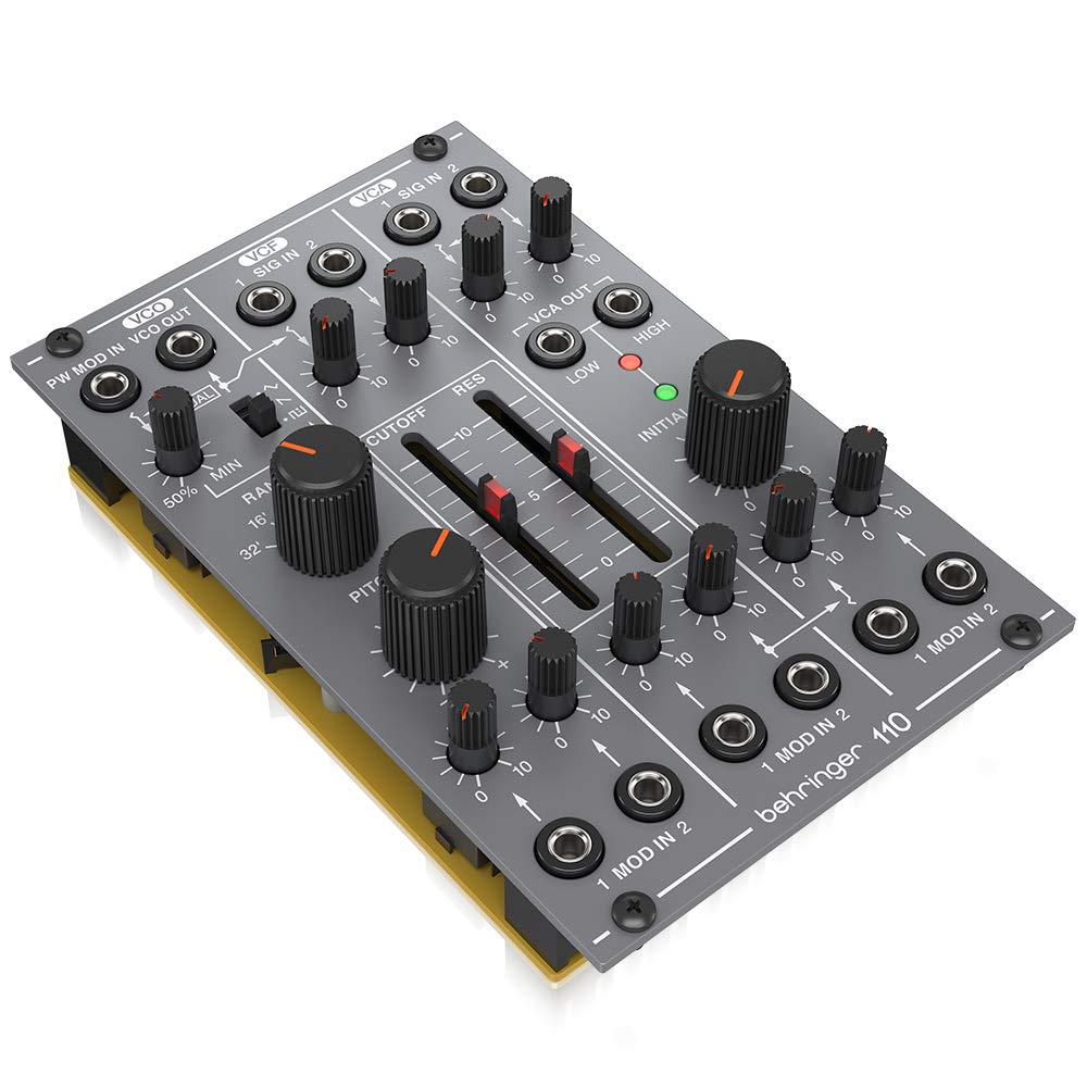 Behringer Аналоговый модульный синтезатор Eurorack-модуль Eurorack-совместимый аналоговый модуль SYSTEM100 Series 110 GRAY VCO/VCF/VCA VCO/VCF/VCA