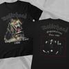 Vintage 1986 MOTORHEAD Orgasmatron Tour Black Double Sided TShirt Unisex T-Shirt