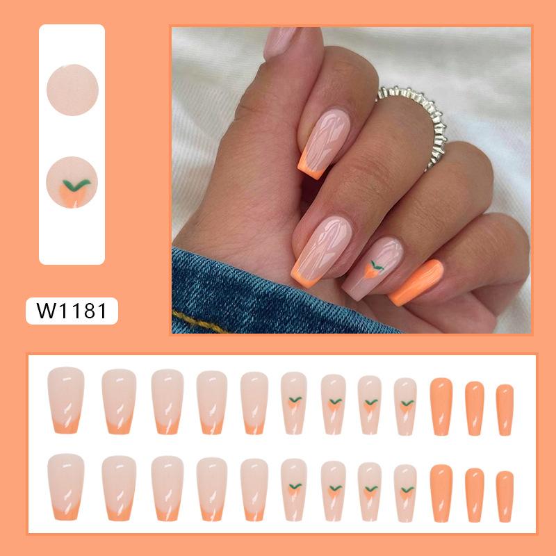 Европейский и американский стиль моды простой французский милый плавающий теневой цветок фиолетовый нейл-арт носимый элемент нейл-арта