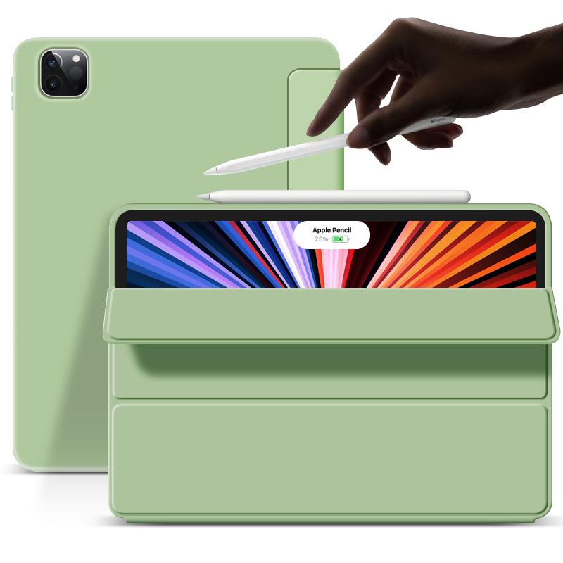 Чехол-книжка со подставкой для iPad Pro 11, мягкая задняя крышка из ТПУ, для iPad 10 10-го поколения, Air 11 5-го 4-го поколения, 10.9, 10.2, 9-го 8-го 7-го поколений, Smart-чехлы