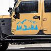 Stylish Vinyl Sticker Durability Removable Sun-proof Long-term Trees Mountain Vinyl Art Sticker for Truck
