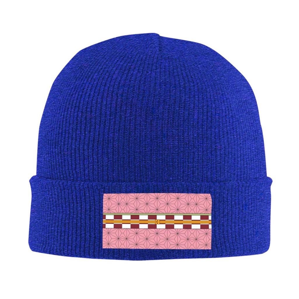 Demon Slayer Kimetsu No Yaiba Beanie Cap Unisex Winter Warm Bonnet Homme Knitted Hats Hip Hop Anime Unisexga Skullies Beanies Caps