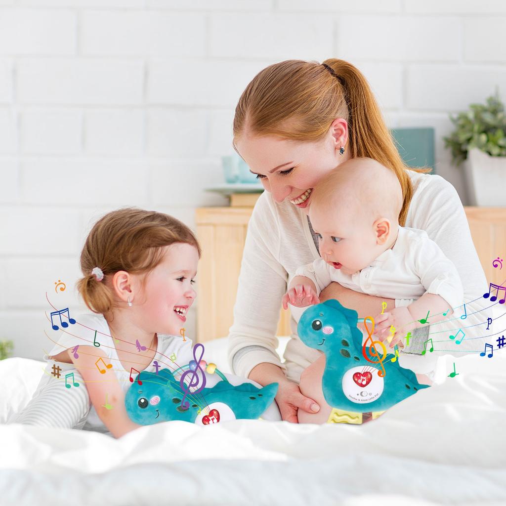 Детские музыкальные игрушки, 0, 3, 6, 9, 12 месяцев Детские игрушки, Подарки для мальчиков и девочек, Игрушки для младенцев с подсветкой, Зеленый