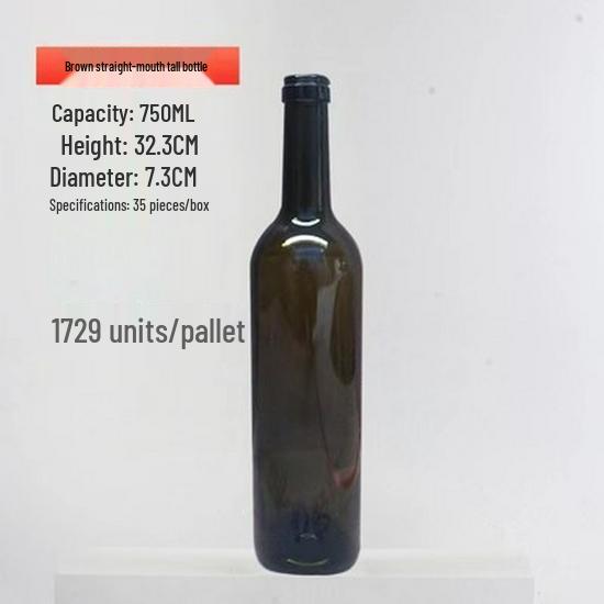 Dark Green Sealed Glass Wine Bottle Display Set