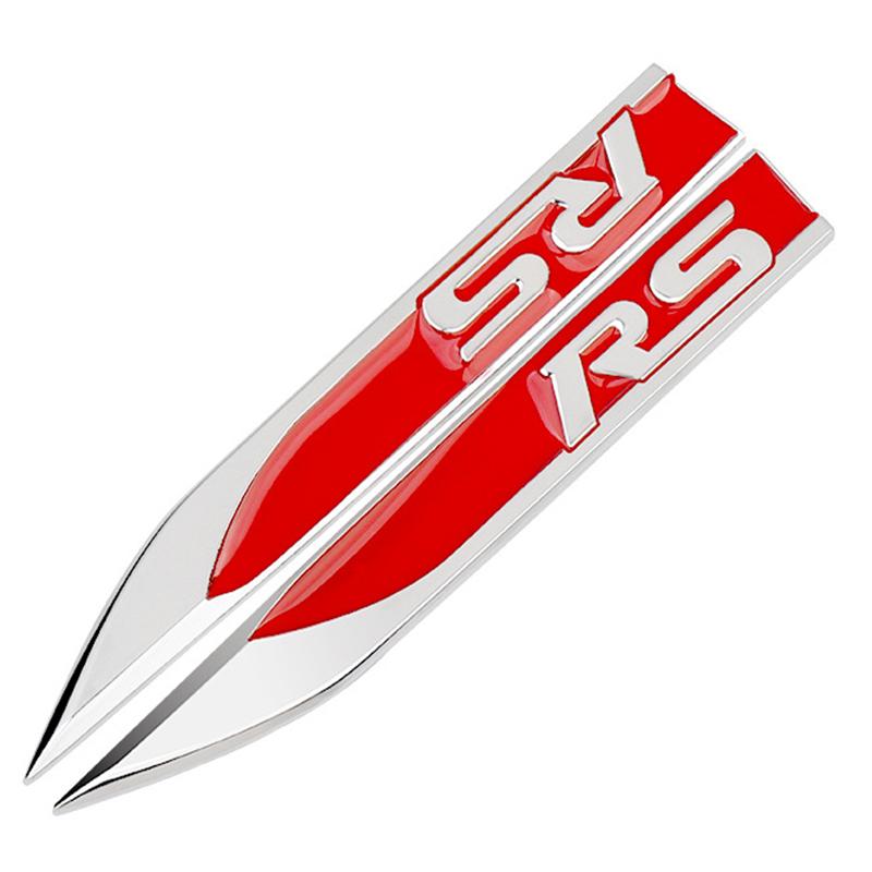 2Pcs Metal Stickers Car Body Decoration Stickers For Honda Civic FIT Accord MG85 Prelude CRV 5th Mugen CRZ CRX Jazz HRV Pilot Odyssey