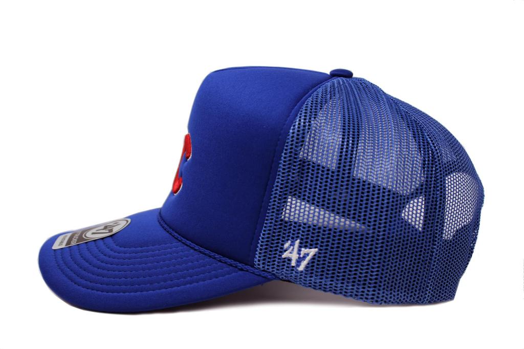 Кепка 47 Brand MLB Chicago Cubs Сетчатая спинка с пенным передником