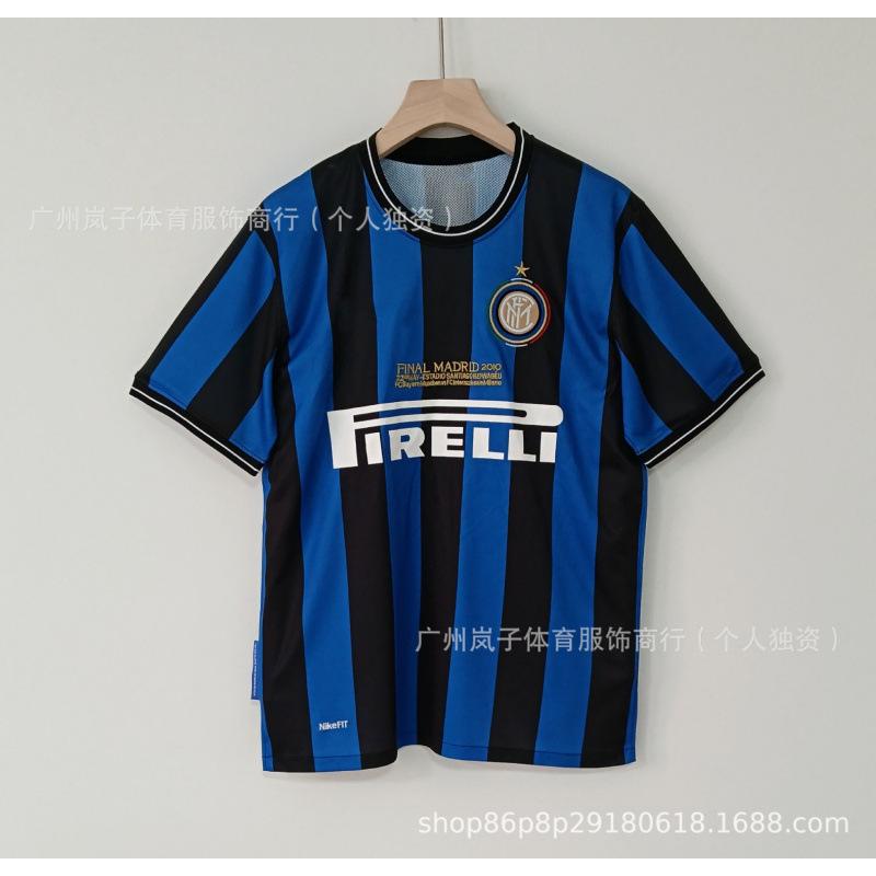 Vintage La Liga Santos, jersey Barcelona No. 10 Paris Portugal Inter Milan AC Brazil football jersey