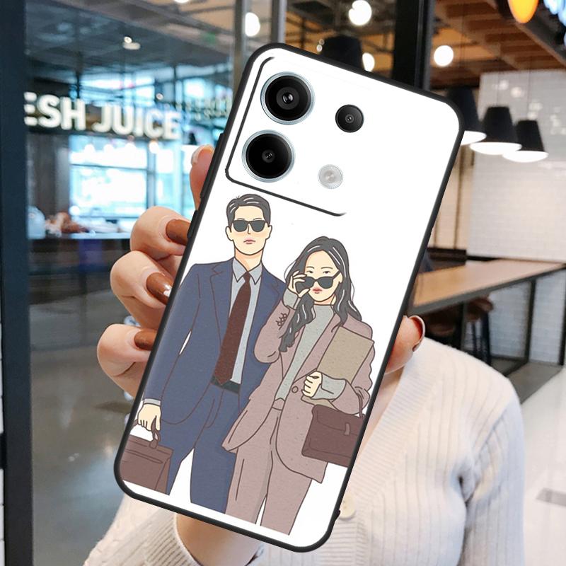 Винченцо Кассано K-драма Чехол Для Xiaomi Redmi Note 13 Pro 12 11 9 10 Pro 12S 11S 10S Redmi 13 12 10C 12C 13C Чехол