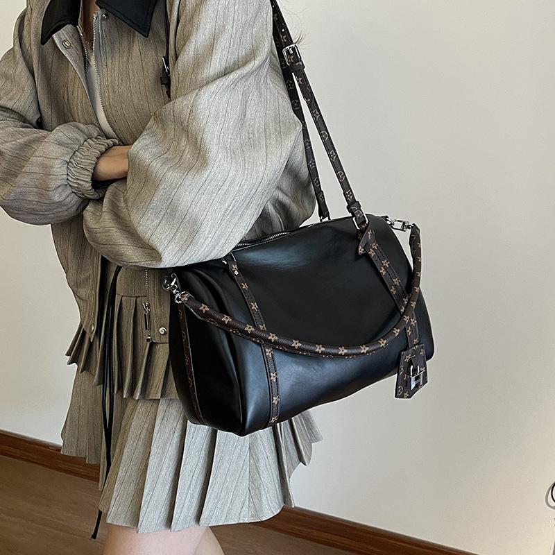 Премиальная сумка-подушка осень-зима новый модный тренд универсальная замшевая 2025 большая вместимость повседневная взрывная сумка-мессенджер