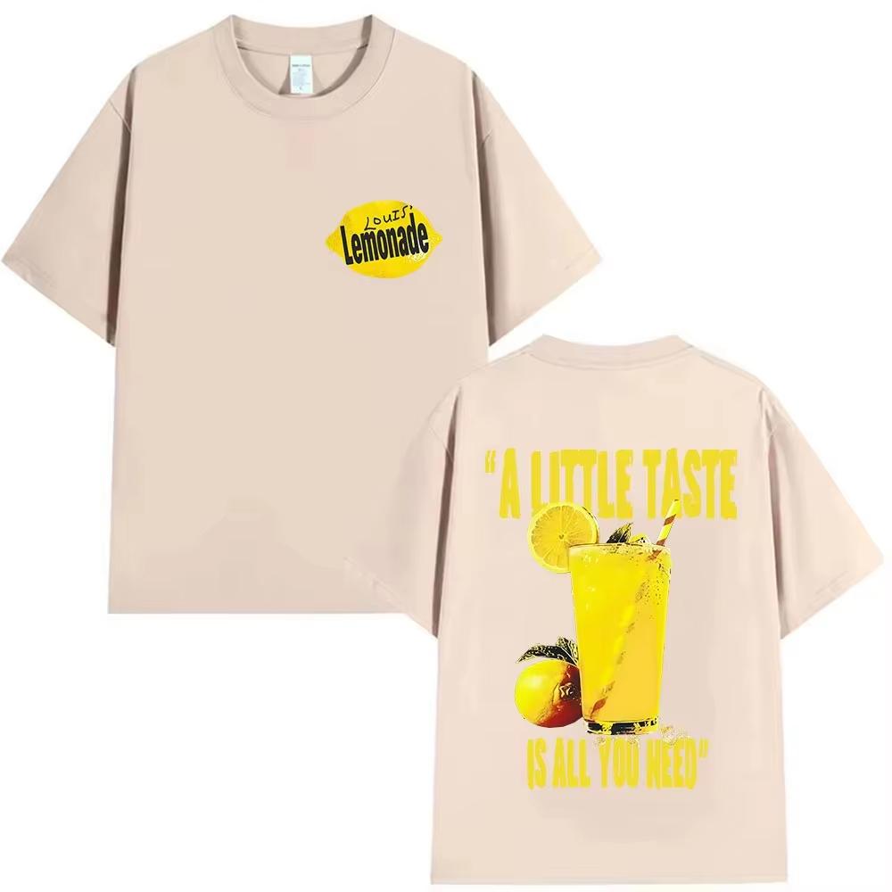 Louis Tomlinson Lemonade A Little Taste Is All You Need New Album 2026 Print T Shirts Unisex Women Fashion Cotton Streetwear