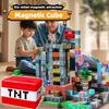 TNT Building Block Storage Box, Magnetic Building Blocks Toy, Building Block Set, Children's DIY Assembly Toy Building Blocks,
