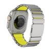 Титановый ремешок для Apple Watch Ultra 3 49 мм Серия 11 10 46 мм 45 44 мм Резиновый ремешок для часов Роскошный магнитный ремешок для Iwatch 9 8 6 SE