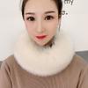 Imitation Fox Fur Collar Thick Scarf Warm Neck Protection Scarf Korean Winter Girl