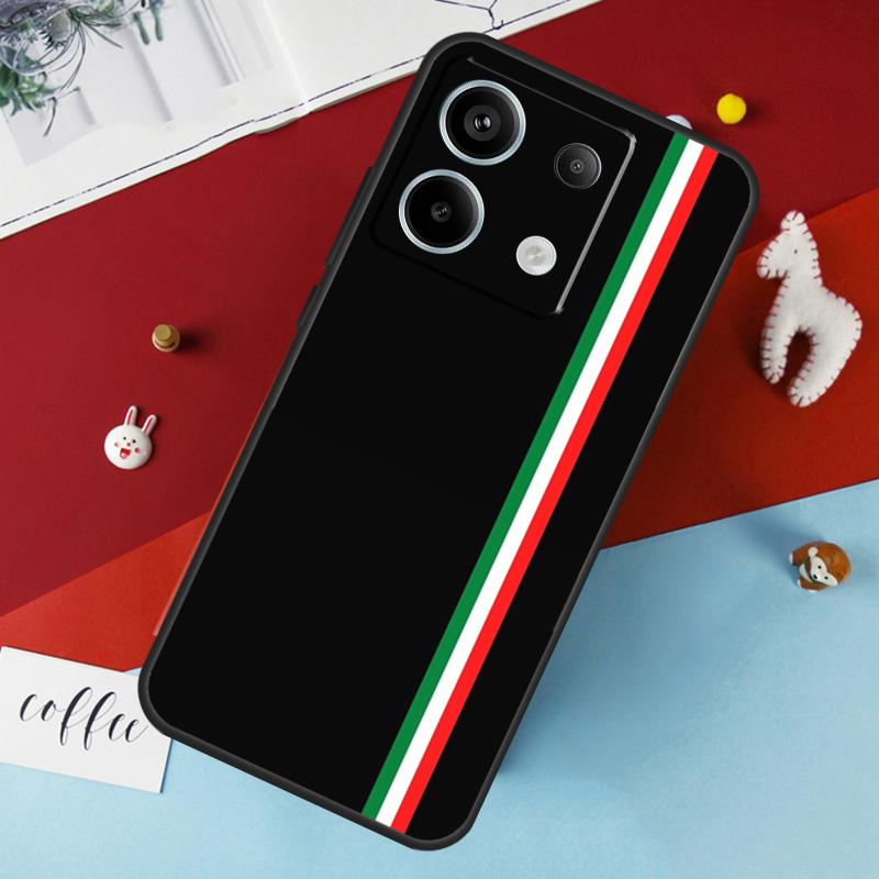 Чехол с флагом Италии для Xiaomi Redmi Note 13 12 10 8 9 11 Pro 12S 10S 11S Redmi 13C 10A 10C 9C 12C
