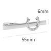 Horseshoe Lucky Charm Tie Clip Tie Bar Tie Pin n02033