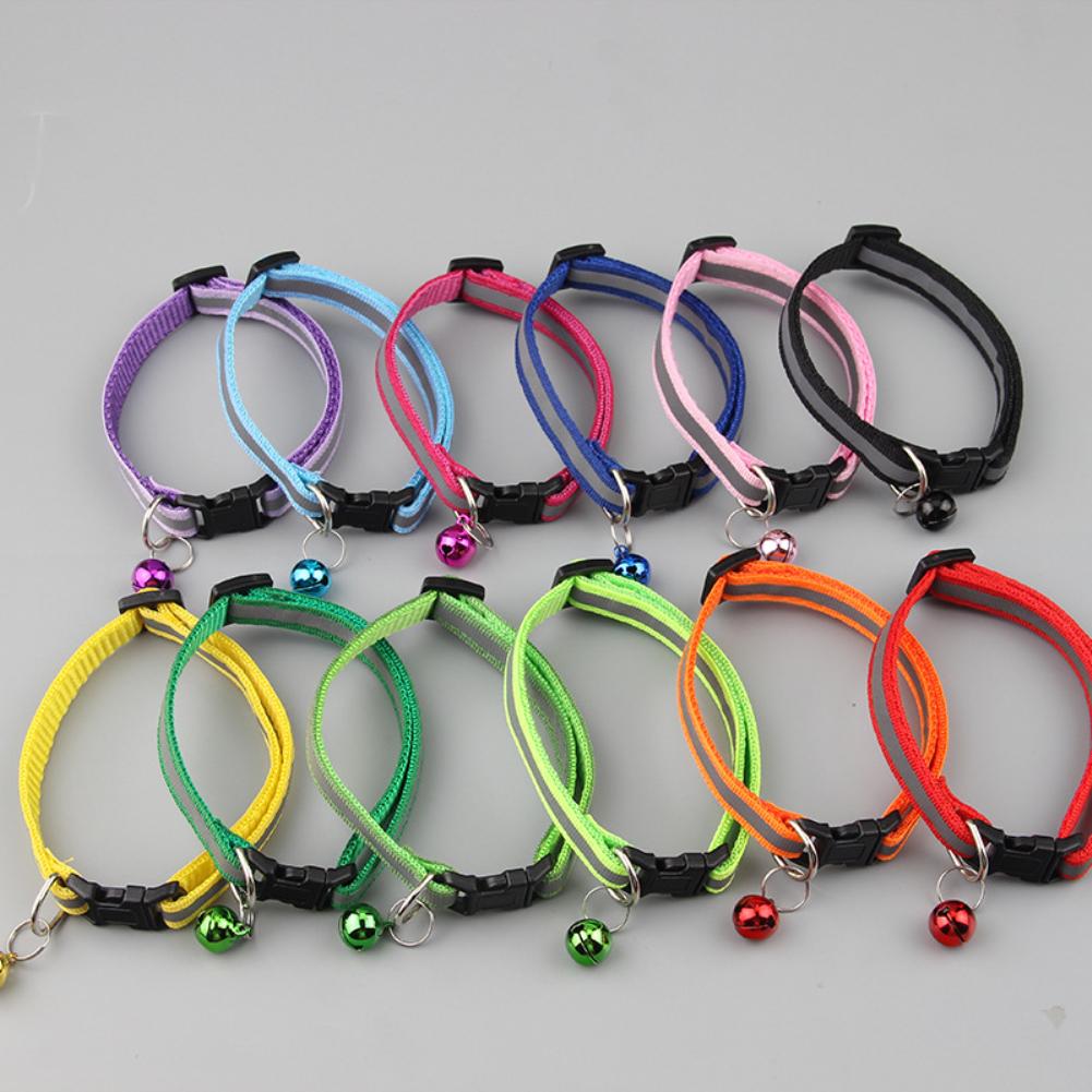 Товары для зоотоваров Светоотражающий ошейник для домашних животных 1.0 Ошейники для кошек и собак Ошейники-колокольчики Светящиеся ошейники для домашних животных