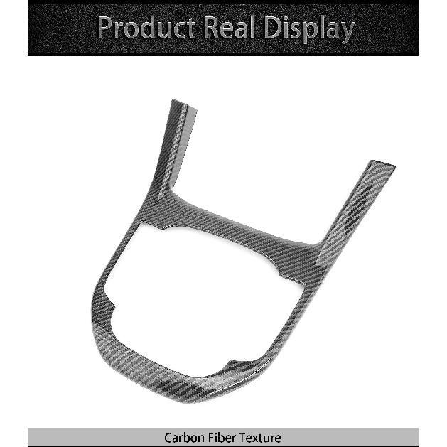For Hyundai i30 N 2019-2023 Automatic / Manual Gear Shift Cover Interior Refit Accessories Carbon Fiber Style