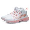 Li-Ning Sharp Blade 2 Fluo Light Orange Мужские кроссовки Белые флуоресцентные светло-оранжевые ABAR087-2