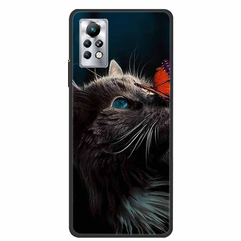 Чехол для Infinix Note 11 Pro Note 11s Мягкая задняя крышка из ТПУ-силикона Для телефона Infinix Note 11S X698 Funda Чехол Note 11 X697