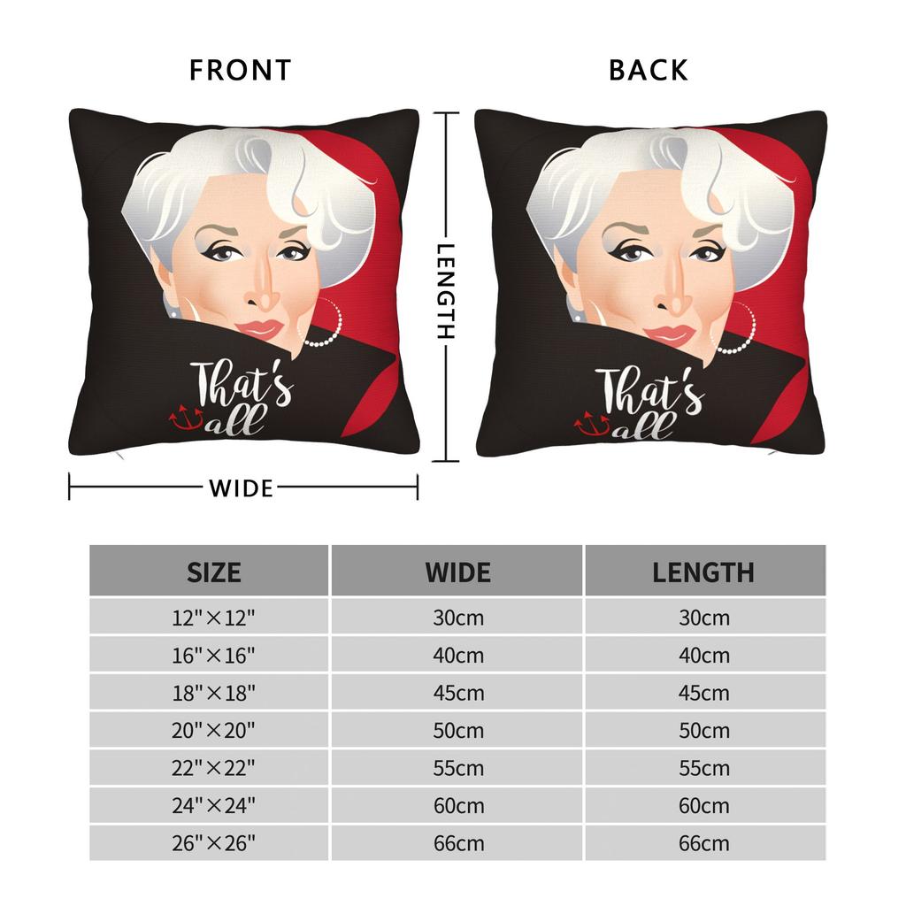 That'S All Miranda Pillow Case Kawaii Pillow Cover Soft Pillowcases For Couch Sofa Bedroom