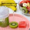 Disposable Food-Grade Plastic Forks for Cakes and Fruits - Safe for Children, Portable, and Ideal for High-End Household Use.