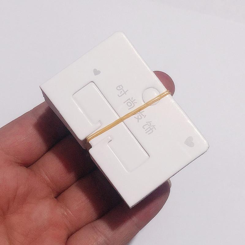 50 шт. Простая упаковка заколок для волос бумажные карточки аксессуары для волос демонстрационные карточки заколки для волос картонные бирки держатели