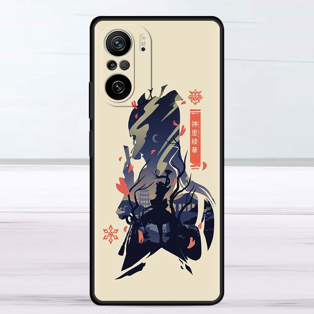 Милый чехол с рисунком аниме Genshin Impact для Xiaomi Redmi Note 11 10 9S 9 K40 Pro 7 8 9A 9C 8T 9T 10C 10Pro, силиконовый чехол для телефона