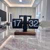 Европейские ретро минималистичные автоматические перекидные часы для гостиной