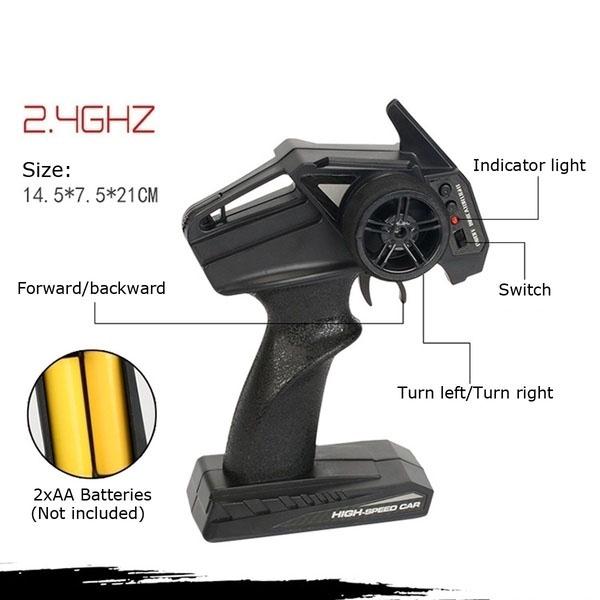 1:18 Беспроводной пульт дистанционного управления для автомобиля 2,4 ГГц Drift All Terrain Remote Control Восхождение Внедорожник