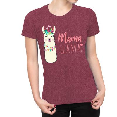 Женская футболка 1Tee Мама Лама