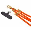 150cm Silicone Phone Lanyard Adjustable Neck Strap with Tether Tab