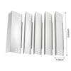 5Pcs Grill Heat Tent Plates Stainless Steel Heat Plate Replacement for DGH474CRP Grill Repair Parts 70-02-412 Heat Tents