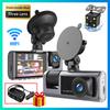 3Channel WIFI APP Dash Cam for Cars Recorder Video Car Dvr Rear View Camera for Vehicle Dash Camera Black Box Car Assecories