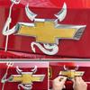 Модная 3D наклейка на задний багажник автомобиля в стиле Маленький Дьявол Демон Автомобильный Эмблема Логотип ПВХ Наклейки Декорация DIY Автоаксессуары