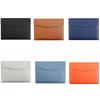 Large Capacity File Organiser Documents Pouches Magnetic Snap Closure Water Resistant Leather Document Folder For Office