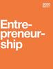The Entrepreneurship 1st Edition (paperback, B&w) Book