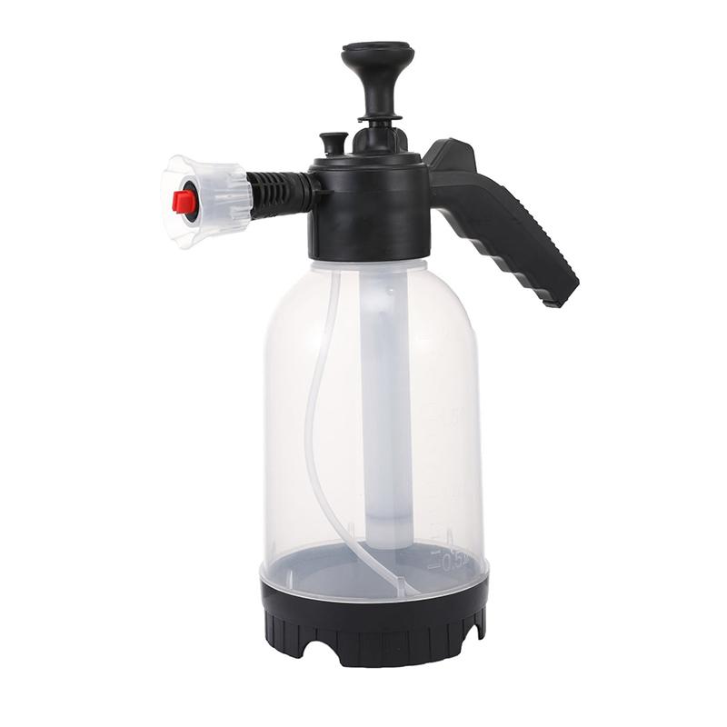 2л автомобильный распылитель для мытья автомобиля, пенный распылитель, распылительный тип с предохранительным клапаном для бытового автомобильного распылителя, ручной распылитель под давлением